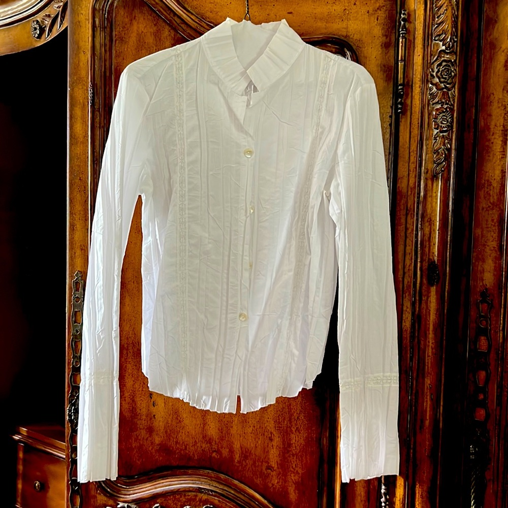 Armani Lightweight Button Down Top - image 2